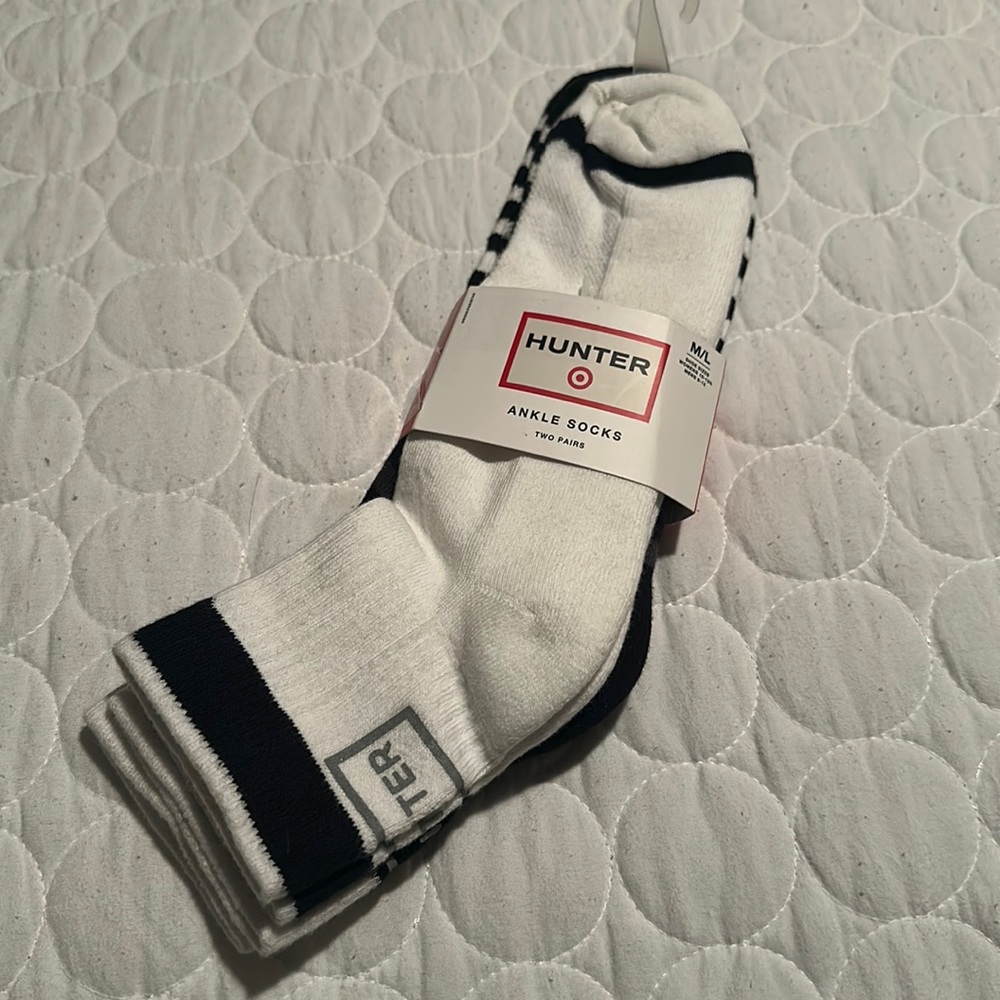 Hunter x Target ankle socks